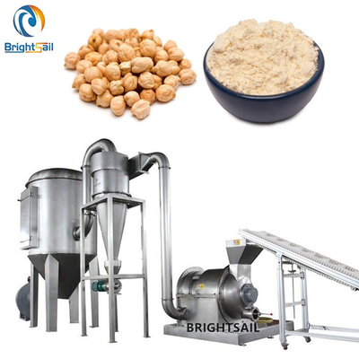 Mesin Penggilingan Tepung Kacang Kedelai 1300kg / H Penggiling Kacang Lentil