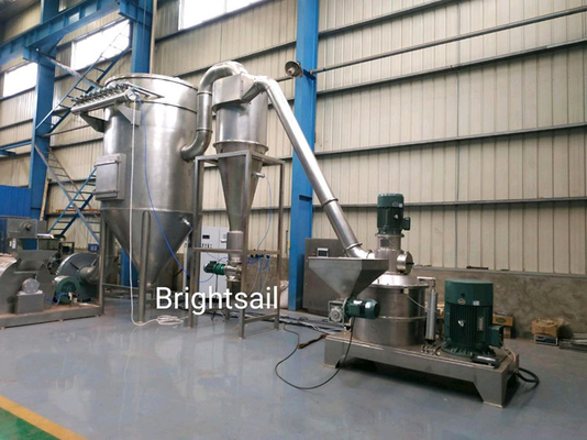 2023 Brightsail Stainless steel Mesin Penggiling Gusi Arab Gum Arab ACM Mesin Semprot
