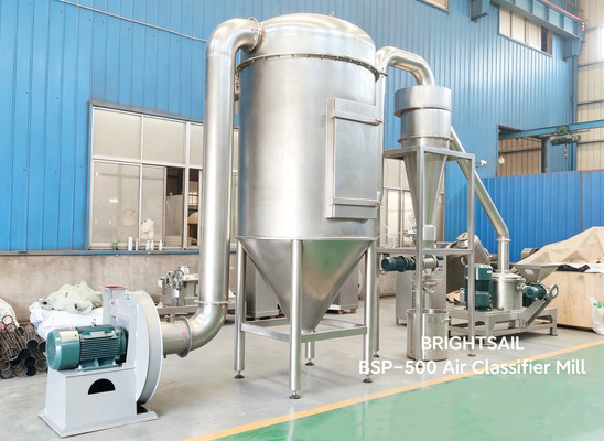 Penggiling Pupuk Ultra Halus Pengayak Udara Mill 10-50 Mikron Penggiling Bubuk