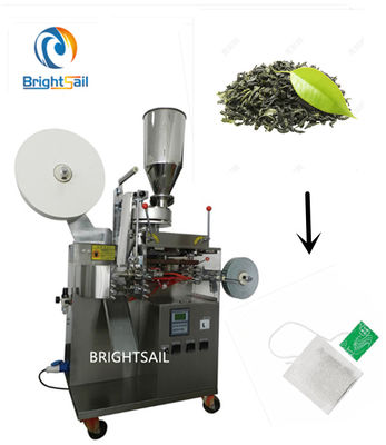 5ml Herbal Tea Bag Pengemasan Otomatis Dan Mesin Pelabelan Metode Volumetrik