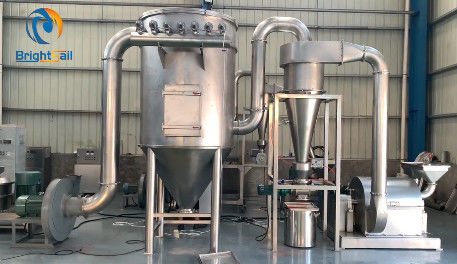 20 Sampai 120 Mesh Fineness Cassia Powder Pulverizer Machine