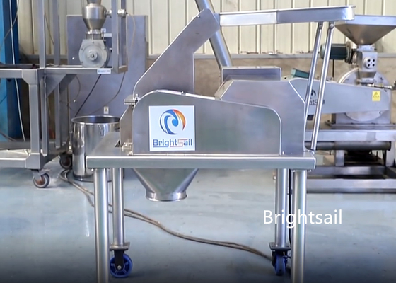 Mesin Penggiling Bubuk Herbal Iso Industri 500kg Per Jam Pembuatan Licorice