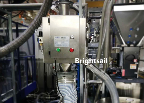 Industri Free Fall Vertical Ss316 Food Metal Detector Untuk Bubuk Dan Butiran