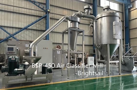 Pabrik penggilingan bubuk stainless steel Industri Pulverizer tulang ikan 2900 RPM