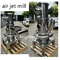 Brightsail powder air jet mill harga lab mesin penggilingan jet micronizer crusher vertikal horizontal untuk dijual