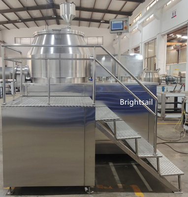800L High Speed Rapid Mixer Granulator bubuk medis Granulator Mesin Industri Mesin Mixer