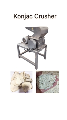 Pabrik Granules Konjac Kering Mesin penggiling makanan mesin Brightsail Konjac Kering concasseur kasar
