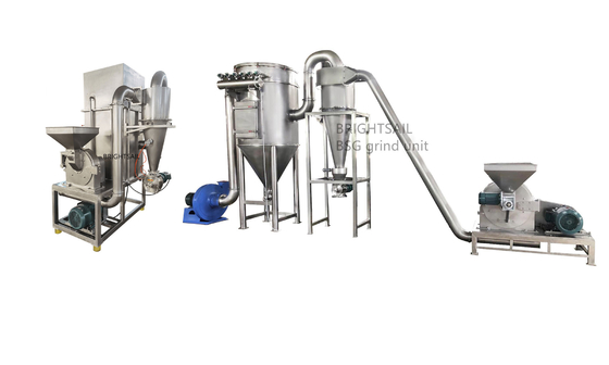 Mesin bubuk penggilingan gula stainless steel Mesin bubuk gula dengan CE