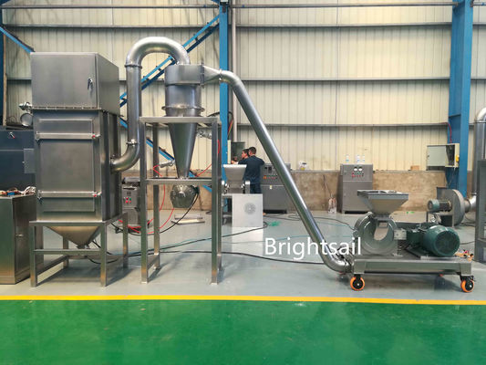 Mesin penggiling pupuk stainless steel urea pin mill dengan CE