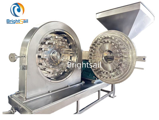 Mesin penggiling pupuk stainless steel urea pin mill dengan CE