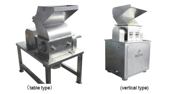 Lemon beku Crusher kasar Lemon beku Granules Mesin penggiling makanan mesin Brightsail