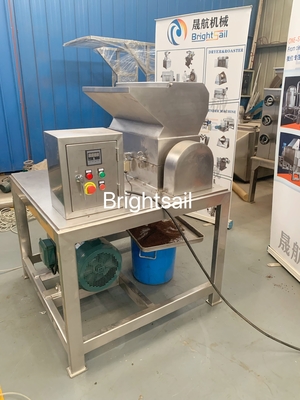 Lemon beku Crusher kasar Lemon beku Granules Mesin penggiling makanan mesin Brightsail