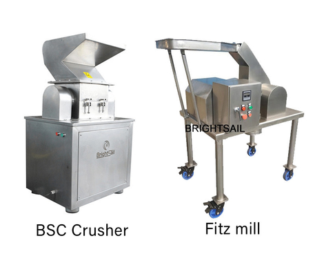Tanggal Palm Fitz Mill Peralatan penggilingan bubuk Tanggal Palm Hammer Mill Pulverizer bentuk Brightsail