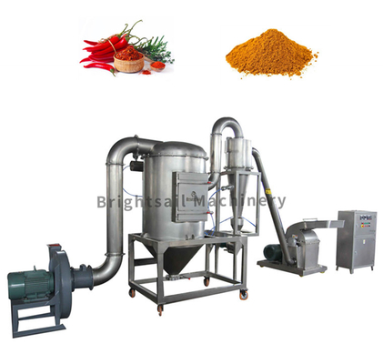 Pepper Spice Powder Grinder Mill Pepper kecepatan tinggi Hammer Mill Machine mesin pembuatan bubuk dari Brightsail