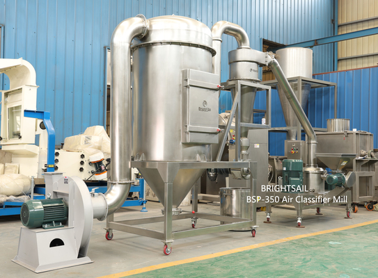 Sodium Octaborate Grinding Machine kimia Air Classifier Mill Grinder bubuk pembuatan Sodium Octaborate Grinder dari Brightsail