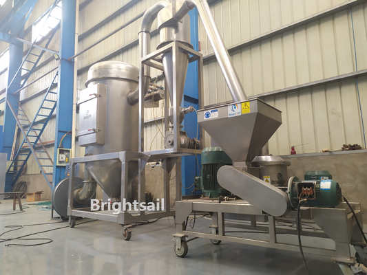 Erythritol Air Classifier Mill Grinder Machine Sucralose Grinding Machine Food Pulverizer Set dari Brightsail