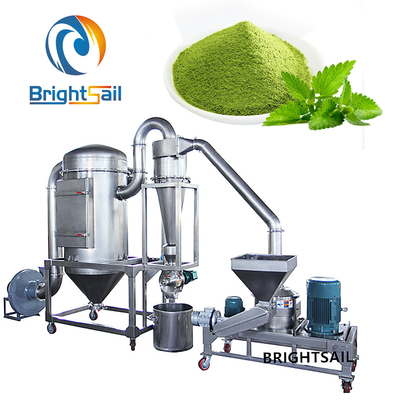 Brightsail Leaf Air Classifier Mill Moringa leaf Grinding Machine set pulverizer daun teh mesin penggiling