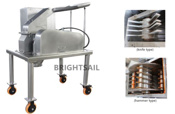 Mesin penggiling bubuk herbal BSF, pabrik farmasi, penggilingan fizt, penggilingan palu herbal Cina dari Brightsail