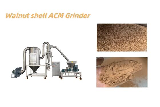 Pulverizer Walnut Shell Air Classifier Mill bubuk kerang walnut