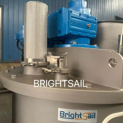Vertikal Ribbon Mixer Sanitasi Efisiensi Tinggi Powder Blender bubuk jagung rempah-rempah Grade Mixer