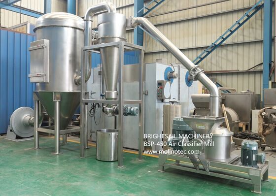 BSP Air Classifier Mill Logam Oksida Klasifikasi Udara MILL LOGAM oksida ACM Ggrinder dari Brightsail