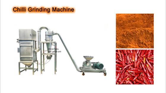 Turbine Grinder Machine Mesin penggilingan bubuk merica hitam
