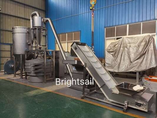 Industri Mesin Penggiling Lada Jalapeño Bumbu Makanan Hammer Mill