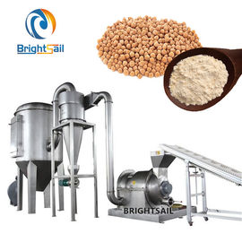 Ss304 Food Grade Mesin Pabrik Gandum Besan Chickpea Hammer Mill 100-2000 Kg / H