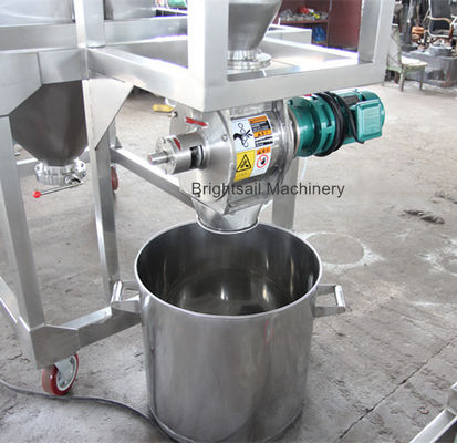 2500mesh 75kw ISO Mesin Pembuat Bubuk Jahe