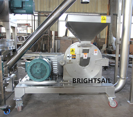 Citrate Kalsium & Magnesium Lactate Universal Crusher Mesin Penggilingan Universal Pharma Grade