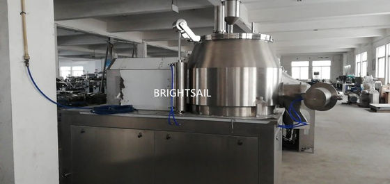 Pisau Pelletizing Berbentuk V Mencampur Peralatan Granulasi Basah 220L