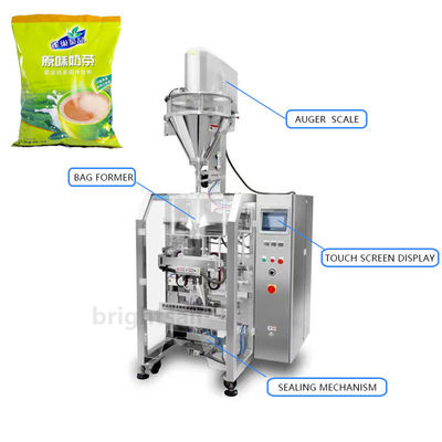 200g Timbang Mesin Pengemas Bubuk Otomatis 25 Tas Per Min 2.2kw 3.5kw