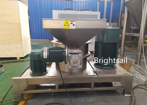 Mesin Bubuk Makanan Industri Bumbu Ultrafine Pulverizer Set Ss316