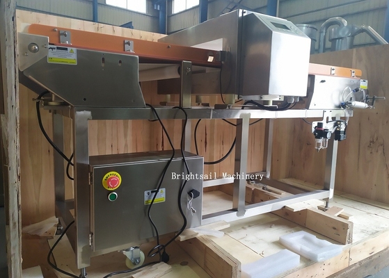 Stainless Steel 316 Shock Resistance Conveyor Belt Metal Detector Untuk Industri Makanan