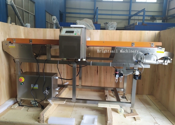 Stainless Steel 316 Shock Resistance Conveyor Belt Metal Detector Untuk Industri Makanan