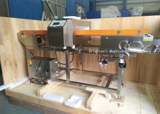Stainless Steel 316 Shock Resistance Conveyor Belt Metal Detector Untuk Industri Makanan