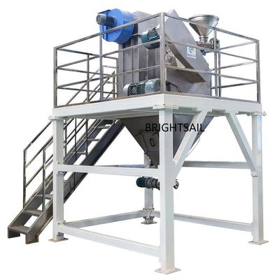 Minyak biji kue Pin Mill Penggilingan Makanan Wide Chamber Pin Mill Grinder Machine Spice Pin Mill Mesin Dari Brightsail