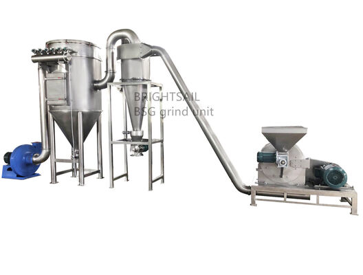 Mesin penggiling pupuk stainless steel urea pin mill dengan CE